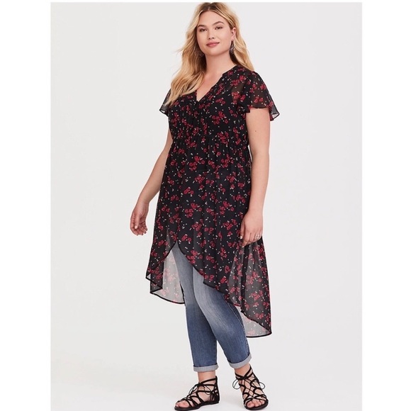 torrid Tops - Torrid | Tunic-blouse 4X